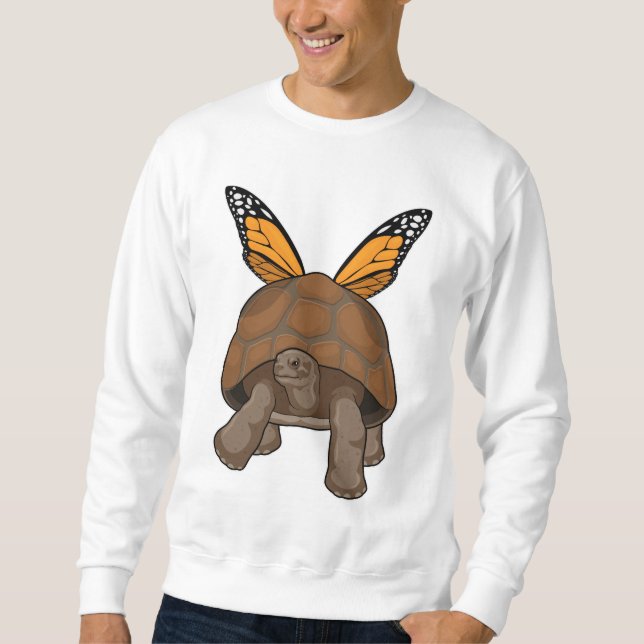 Turtle with Rainbow Colours Sweatshirt (Front)