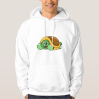 Turtle with Shell as Blanket