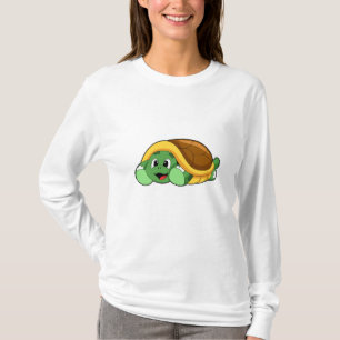 Turtle with Shell as Blanket T-Shirt
