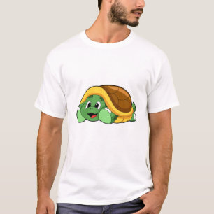 Turtle with Shell as Blanket T-Shirt