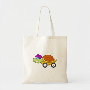 Turtle with Shell as Car Tote Bag