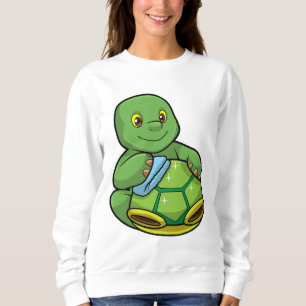 Turtle with Shell & Cleaning rag Sweatshirt