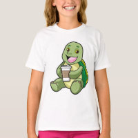 Turtle with Shell & Coffee to go