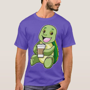 Turtle with Shell Coffee to go T-Shirt