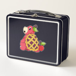 Turtle with Shell Metal Lunch Box