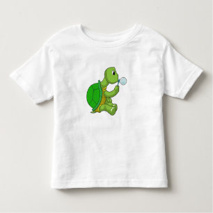 Turtle with Soap bubbles Toddler T-Shirt