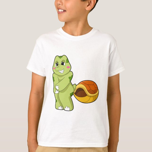 Turtle without Shell Shy.PNG T-Shirt (Front)