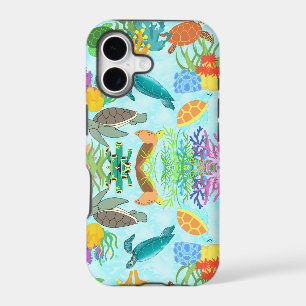 Turtles And Corals Seaside Inspiration
