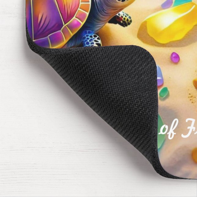 "Turtles at Play" Mouse Pad (Corner)