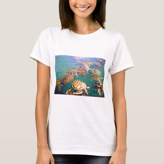 Turtles at Play T-Shirt (Front)