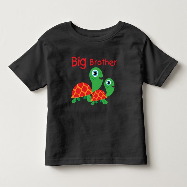 Turtles Big Brother Toddler T-Shirt (Front)