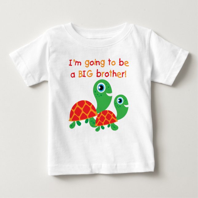 Turtles Future Big Brother Baby T-Shirt (Front)