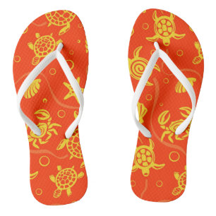 Turtles Pattern Jandals