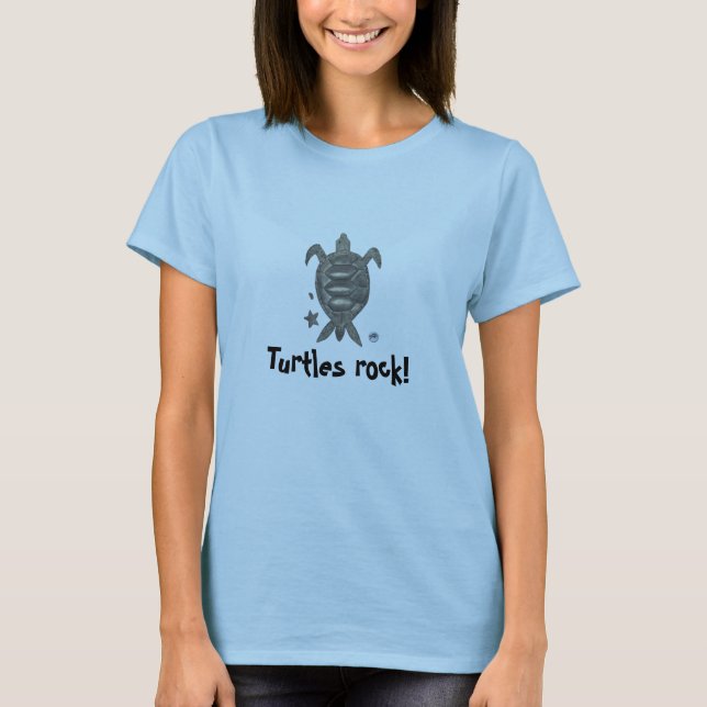 Turtles rock! T-Shirt (Front)