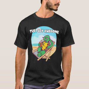 Turtley Awesome Ocean Cool Turtle T-Shirt
