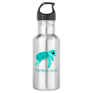 Turtley cool baby sea turtle 532 ml water bottle