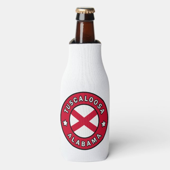 Tuscaloosa Alabama Bottle Cooler (Bottle Front)