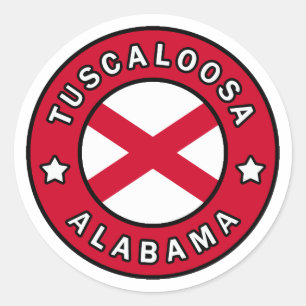 Tuscaloosa Alabama Classic Round Sticker