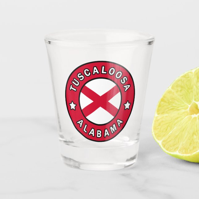 Tuscaloosa Alabama Shot Glass (Front)