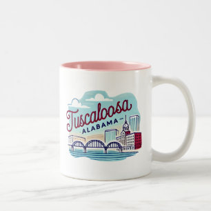 Tuscaloosa Alabama  Two-Tone Coffee Mug