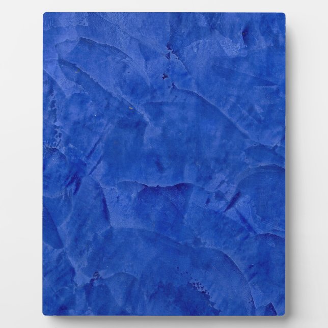 Tuscan Blue Faux Finish Plaque (Front)