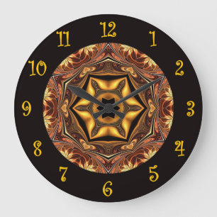 Tuscan Colours ~ Beautiful Exotic & Mysterious ~  Large Clock