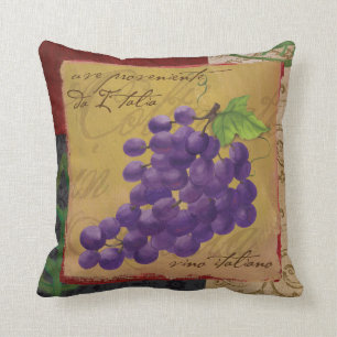Tuscan Grapes Pillow