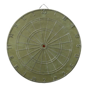 Tuscan Green Faux Finish Dartboard
