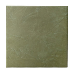 Tuscan Green Faux Finish Tile
