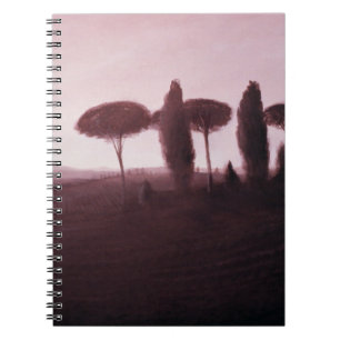 Tuscan Landscape 1992 Spiral Notebook