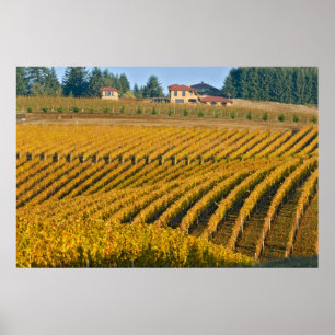 Tuscan-looking Black Walnut Inn above the Poster