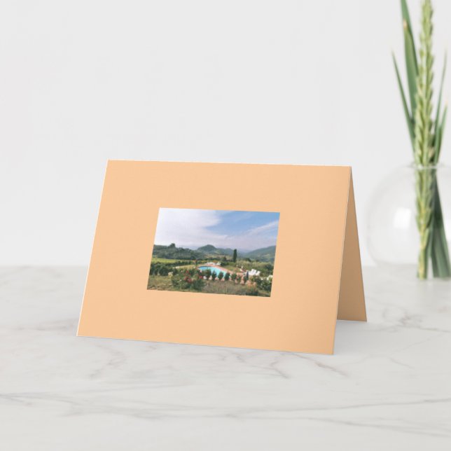 Tuscan Notecard (Front)