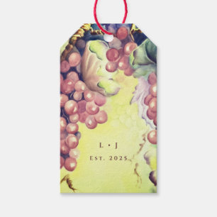 Tuscan Rich Red Grapes Cocktail Napkins Gift Tags