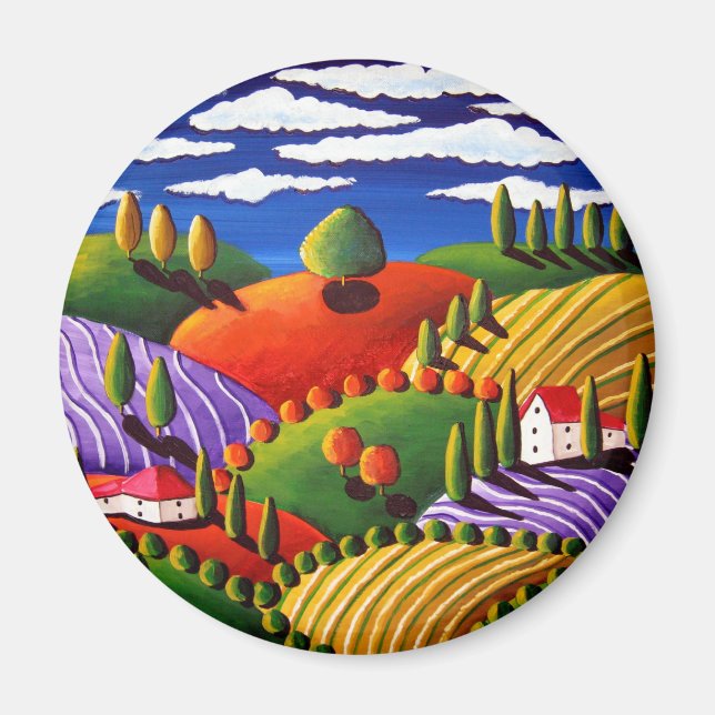 Tuscan Scene Magnet (Front)