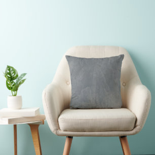 Tuscan Slate Grey Stone Plaster Cushion