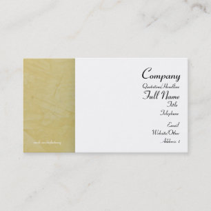Tuscan Sun Business Cards 2.0