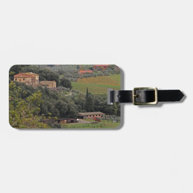 Tuscan Villa Luggage Tag (Front Horizontal)