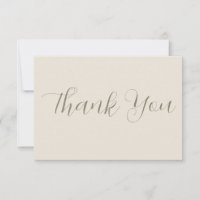 Tuscan Villa Thank You Card
