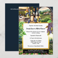 Tuscan winery al fresco table vineyard grapes chic