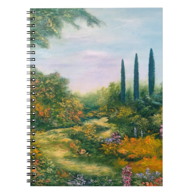 Tuscany Atmosphere 1996 Spiral Notebook (Front)