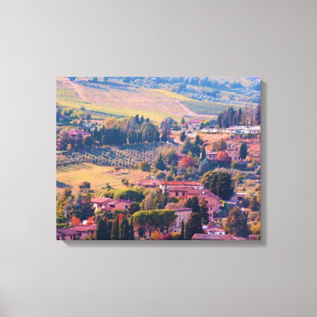 Tuscany Canvas Print (Front)