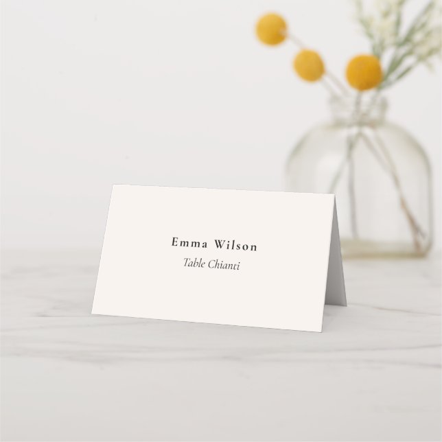 Tuscany Destination Wedding Escort Place Card (Front)
