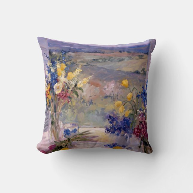 Tuscany Floral Cushion (Front)
