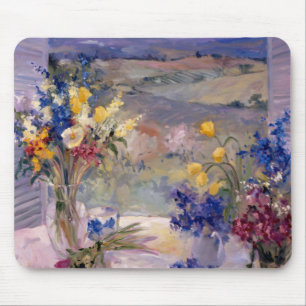 Tuscany Floral Mouse Pad