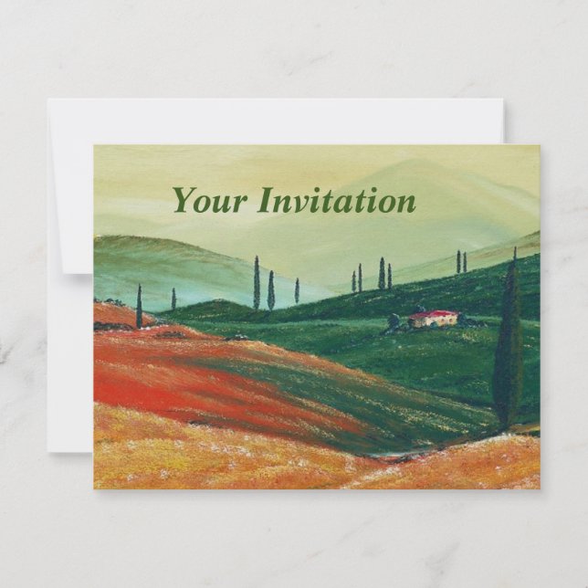 Tuscany Invitation (Front)