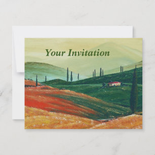 Tuscany Invitation