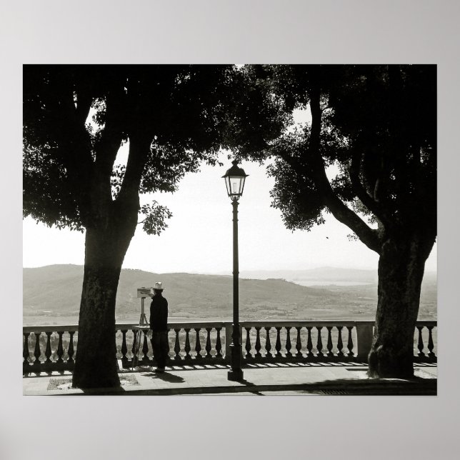 Tuscany. Italy. Cortona Poster (Front)