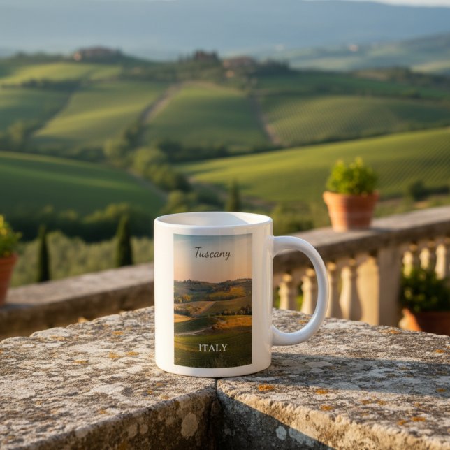Tuscany Italy Landscape Scenic  Large Coffee Mug (Creator Uploaded)