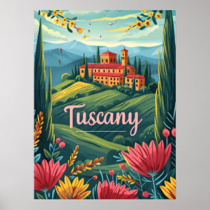 Tuscany Italy Poster