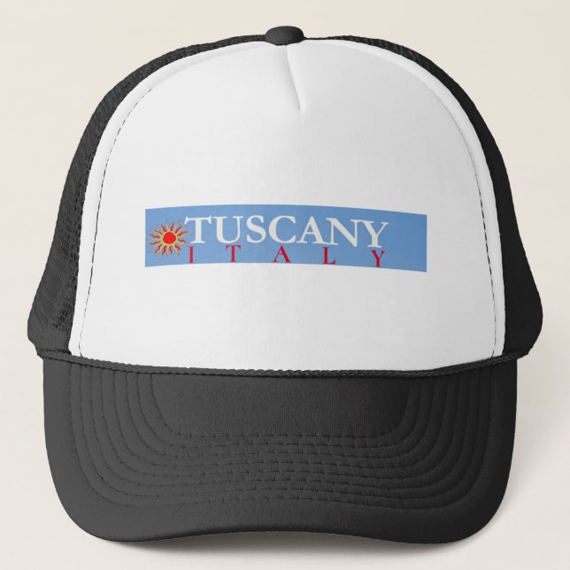 Tuscany Italy Poster Trucker Hat (Front)